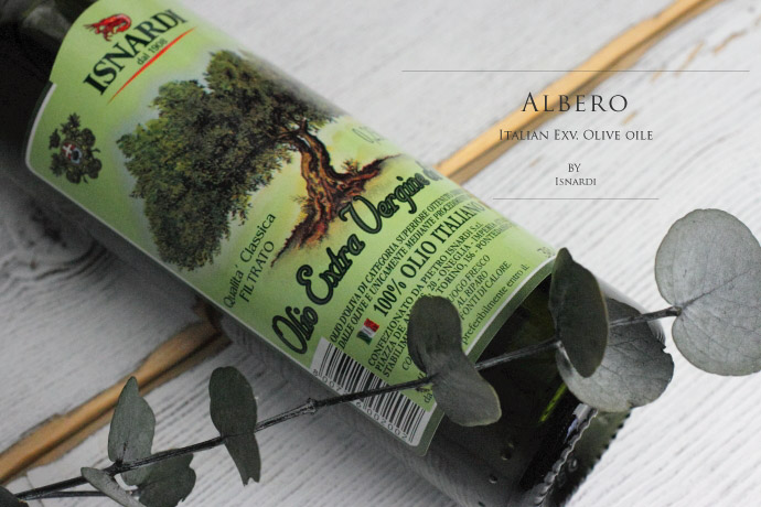アルベロ 繊細なオリーブオイル イスナルデ社 イタリア産 (Italian Exv Olive oile Light type Albero by Isnardi)