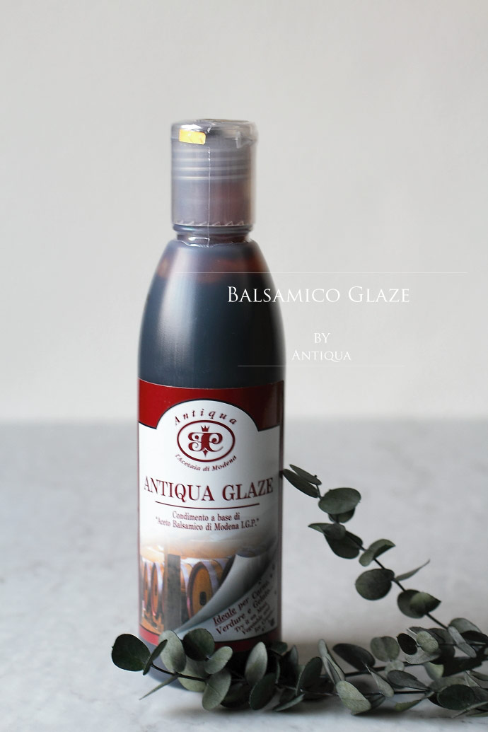 とろみを付けたバルサミコ酢 アンティクア社 イタリア産 (Italian balsamico glaze by antiqua)