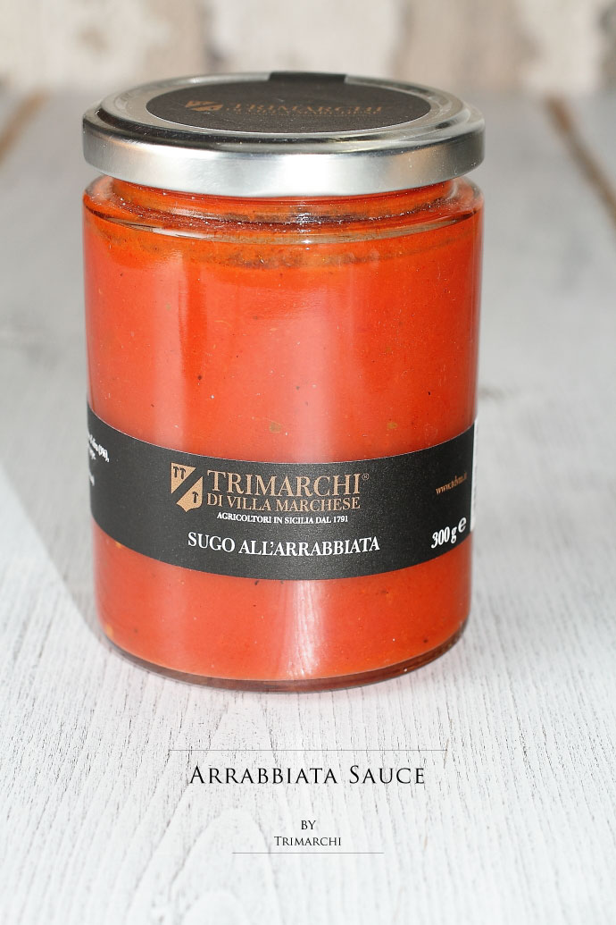 アラビアータソース トリマルキ社 イタリア産 (Italian Arrabbiata Sauce by Trimarchi)