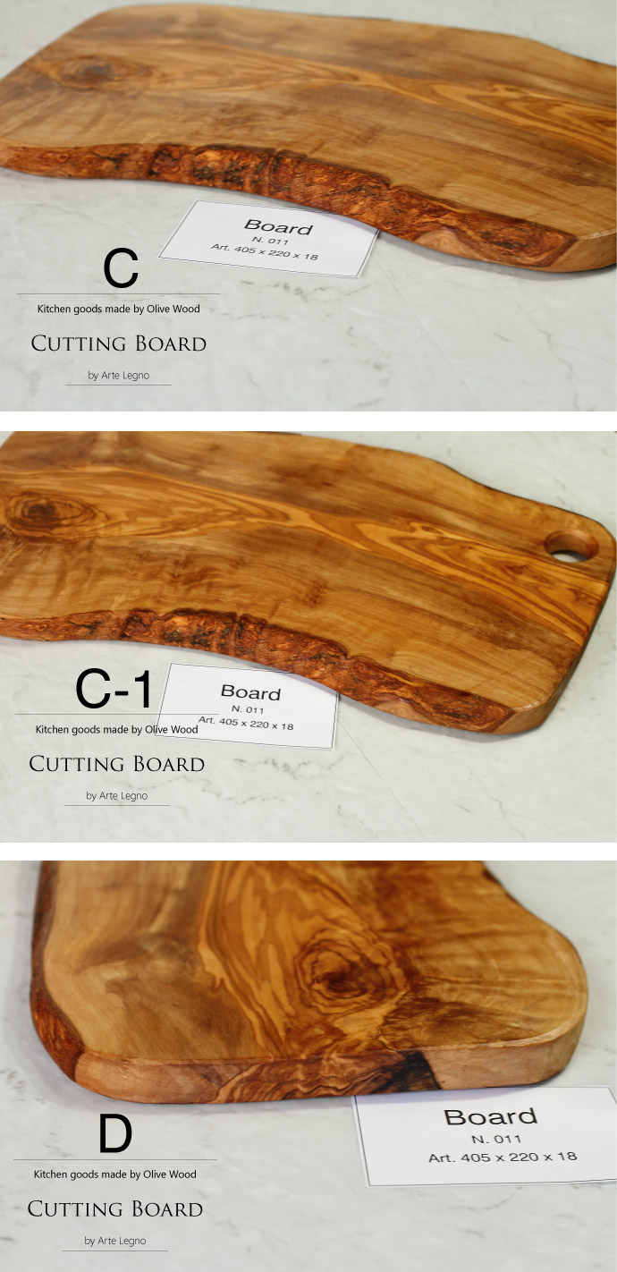 カッティングボード No.11 アルテレニョ社 イタリア製 (Italian Cutting Board made by Arte Legno Olive Wood)
