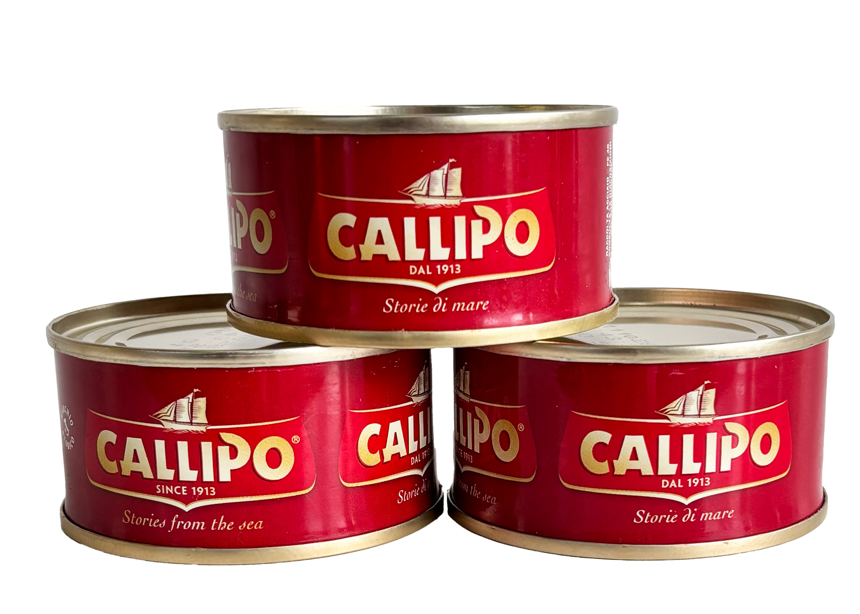 ＜CALLIPO / カリッポ＞トンノ (ツナ) オリーブオイル漬け 3缶パック イタリア産 (Italian tuuna in olive oile by Callipo)
