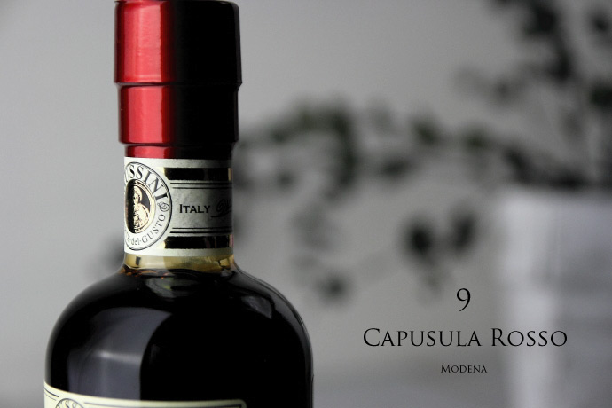 Balsamico Vinegar Capsula Rosso バルサミコ酢 カプスーラ・ロッソ