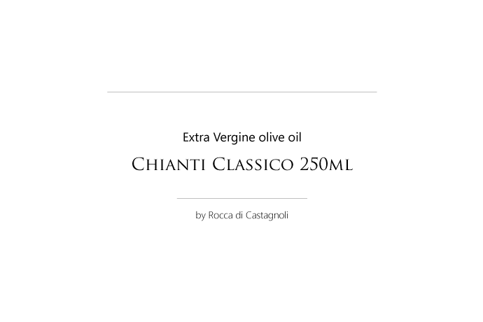 Rocca di Castagnoli社　EXVオリーブオイル「ロッカ・ディ・カスタニョーリ」D.O.P.　Chianti Classico　250ml タイトル1