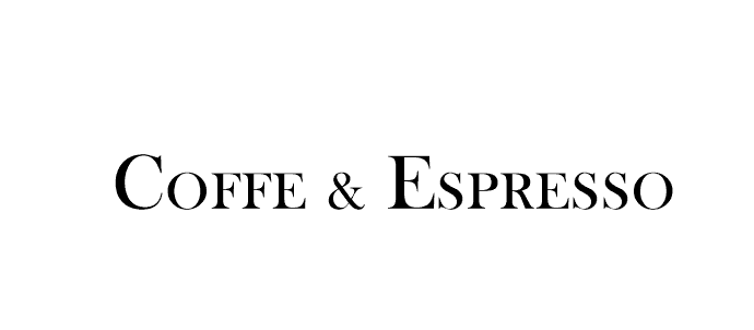 イタリアのコーヒーとエスプレッソ