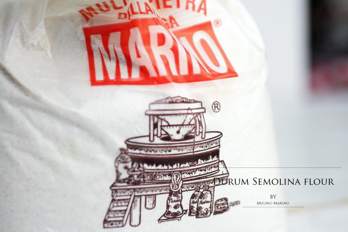 デュラムセモリナ粉 イタリア産 Mulino Marino社 (Italian Durum Semolina flour)