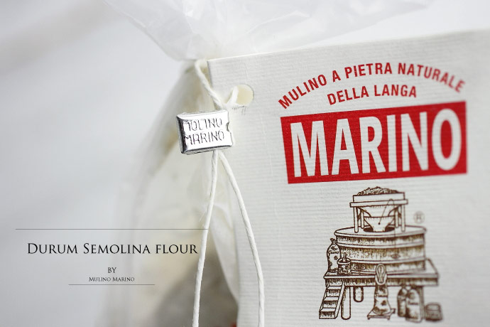 デュラムセモリナ粉 イタリア産 Mulino Marino社 (Italian Durum Semolina flour)