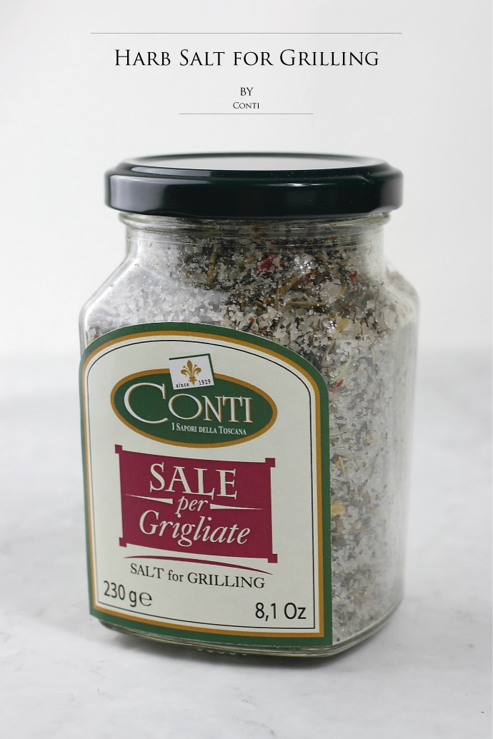 ハーブソルト サーレ グリリアータ コンティ社 イタリア産 (Italian harb salt Sale grigliate for grilling by conti)