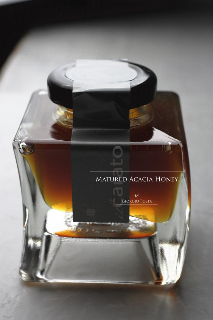 熟成ハチミツ アカシア ジョルジオ・ポエタ社 イタリア産 (Italian mutured acacia honey by Giorgio Poeta)
