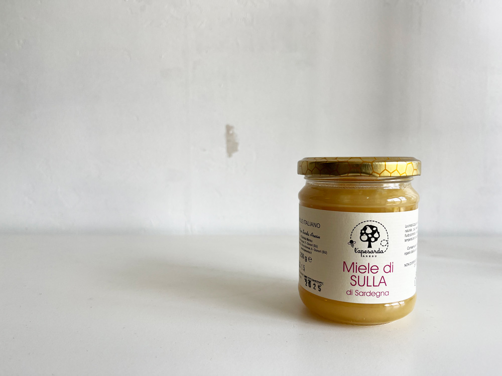 純粋ハチミツ スイカズラ 250g アレスマリア社 イタリア産 (Italian honeysuckle honey by Aresu Maria)