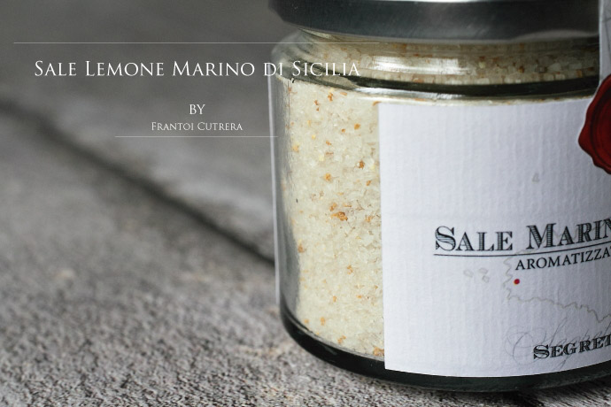 レモンソルト フラントイ・クトレラ社 シチリア イタリア産 (Italian Lemon Sicilia salt by Frantoi Cutrera)