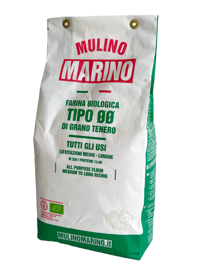 軟質小麦粉００番 Farina00 1kg ムリーノマリーノ社 イタリア産 (Italian Soft Wheat 00 by Mulino Marino)