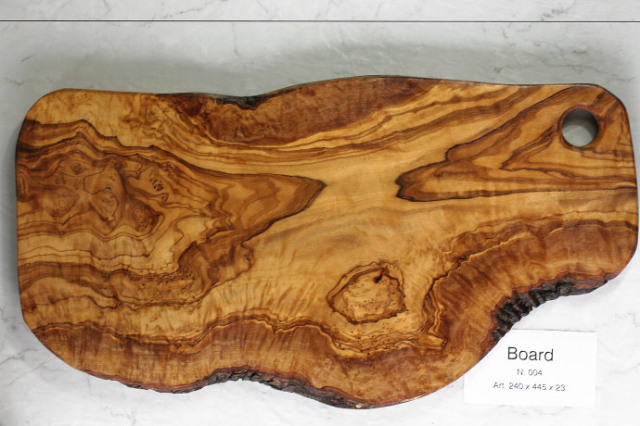 カッティングボード No.4 アルテレニョ社 イタリア製 (Italian Cutting Board made by Arte Legno Olive Wood) 商品