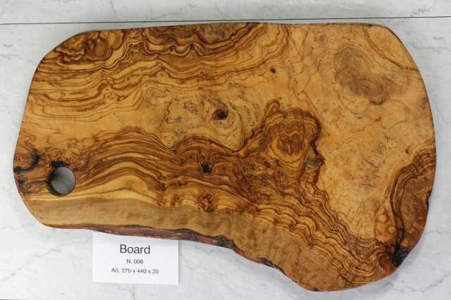 カッティングボード No.6 アルテレニョ社 イタリア製 (Italian Cutting Board made by Arte Legno Olive Wood) 商品