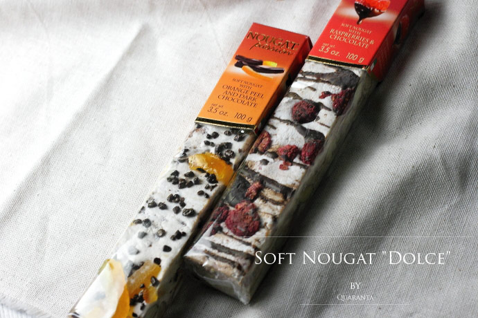 ソフト・ヌガー ドルチェ・セット クアランタ社 イタリア産 (Italian Soft Nougat Dolce version by Quaranta)