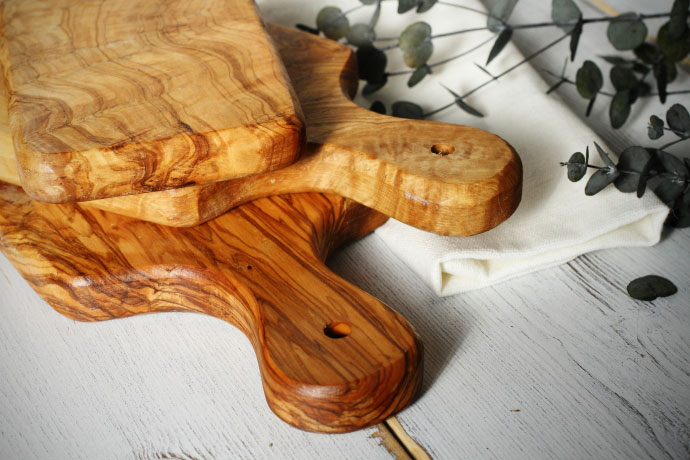 オリーブの木　カッティングボード