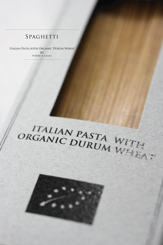 オーガニック パスタ ポデーレ・イル・カサーレ イタリア産 (Italian organic pasta by Podere il Casale)