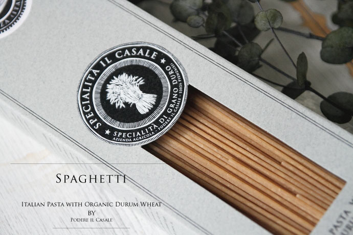 オーガニック パスタ ポデーレ・イル・カサーレ イタリア産 (Italian organic pasta by Podere il Casale)