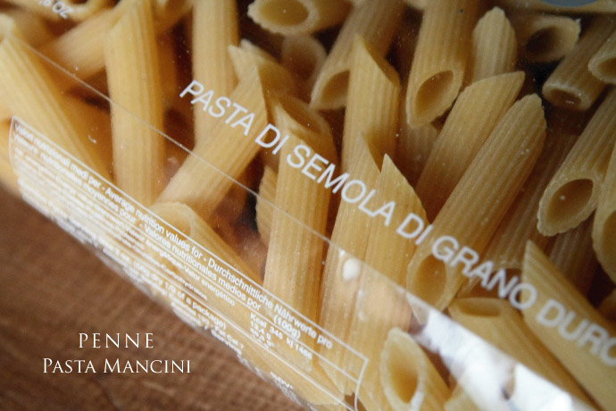 ペンネ マンチーニ社 イタリア産 (Italian Penne by Mancini)
