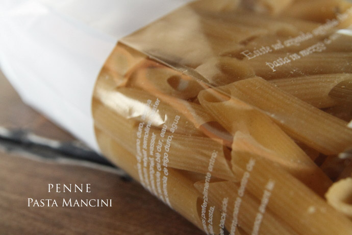 ペンネ マンチーニ社 イタリア産 (Italian Penne by Mancini)