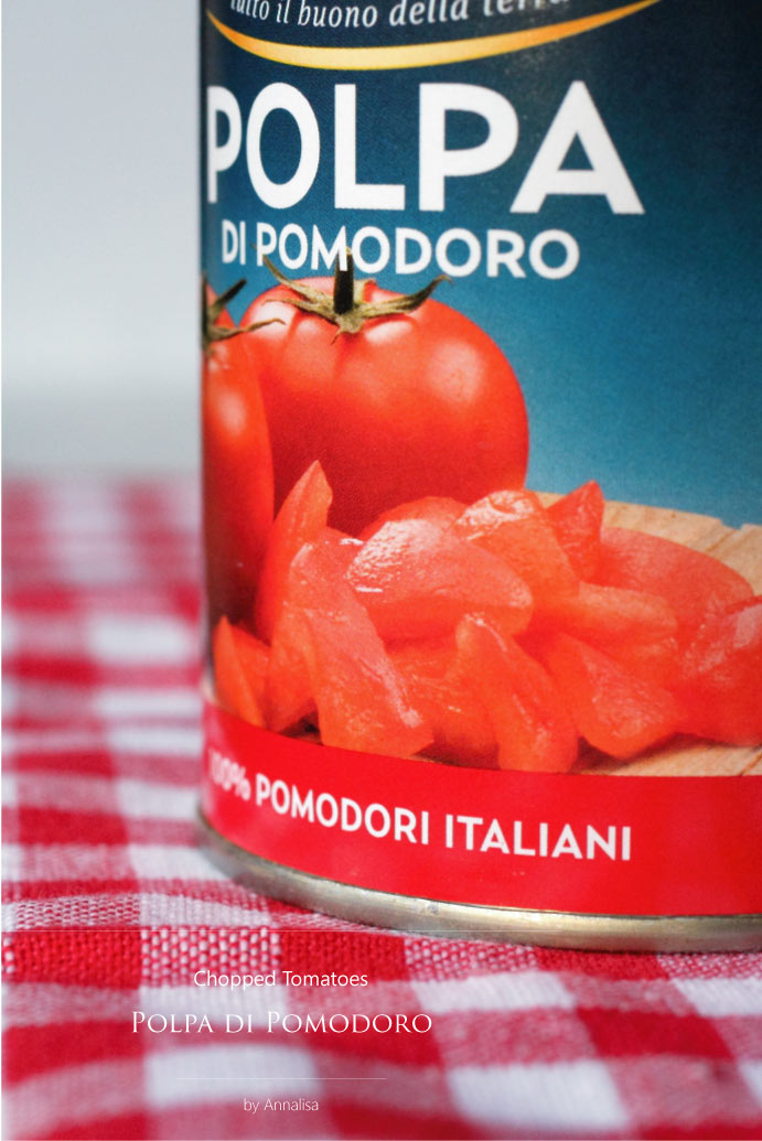 皮むきトマトのざく切り トマトソース アナリサ社 イタリア産 (Italian Chopped tomato sauce by Annalisa)