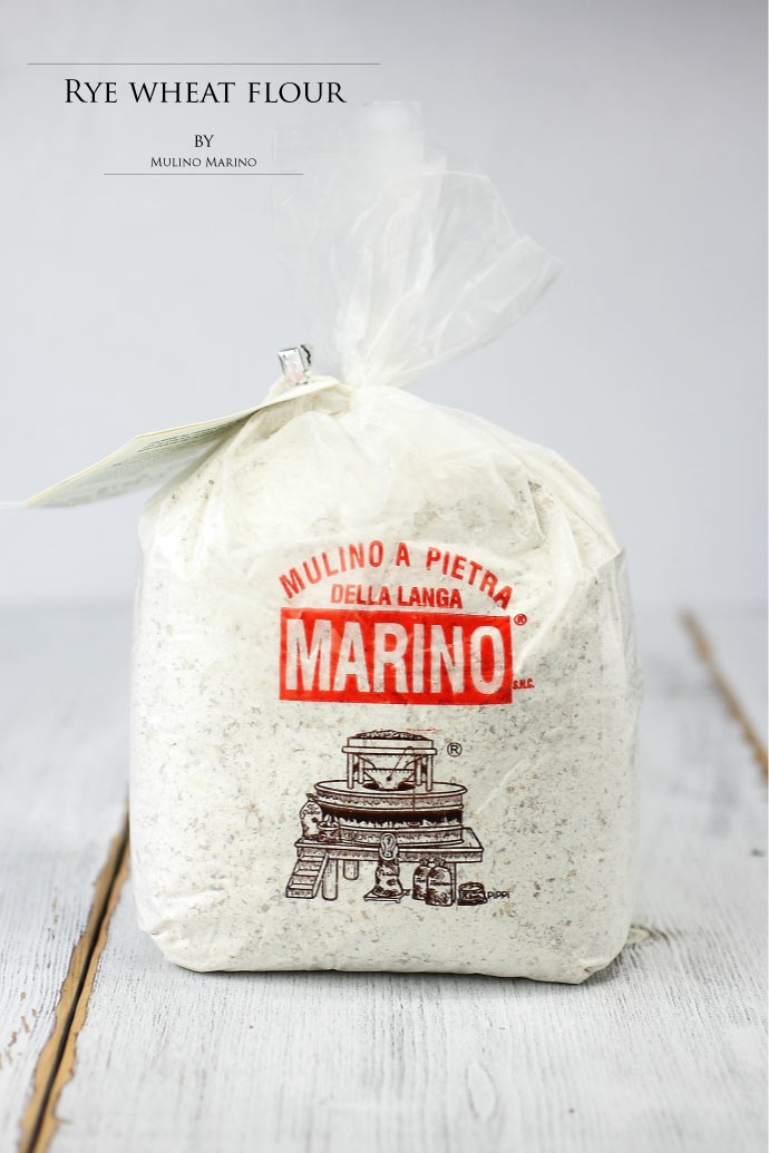 ライ麦粉 (全粒タイプ・石臼挽き) 1kg ムリーノ・マリーノ社 イタリア産 (Italian Rye flour by Mulino Marino)