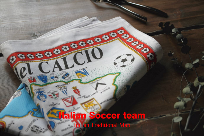 タペストリー (イタリアのサッカーチーム) コンティ社 イタリア製 (Italian Tapestry of Italian Soccer Team  by conti)