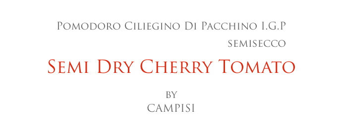 セミドライトマトのオイル漬け(Italian Semi Dry Cherry Tomato) イタリア産 タイトル