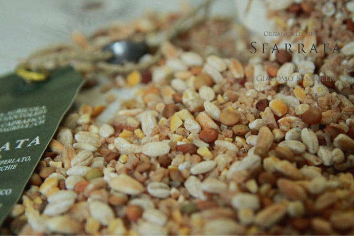 スファッラータ/豆と麦を砕いたミックス （Sfarrata） 500g ジャコモ・サントレーリ(Giacomo Santoleri)