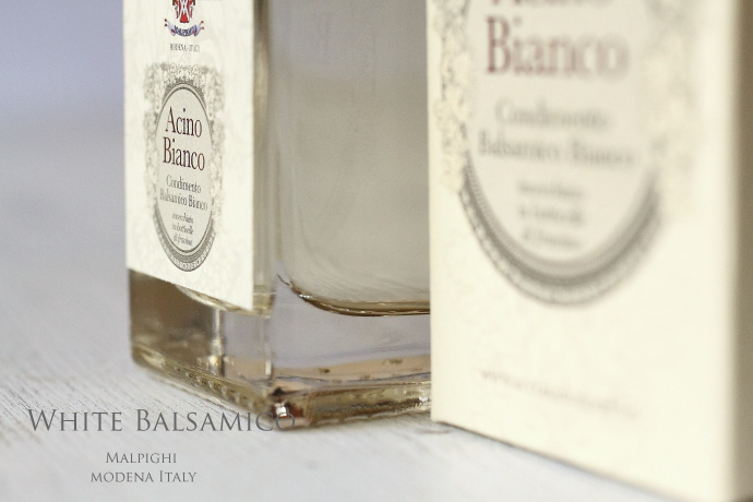 ホワイトバルサミコ酢「アチノ・ビアンコ」Malpighi社 (Italian White Balsamico ACINO Bianco)