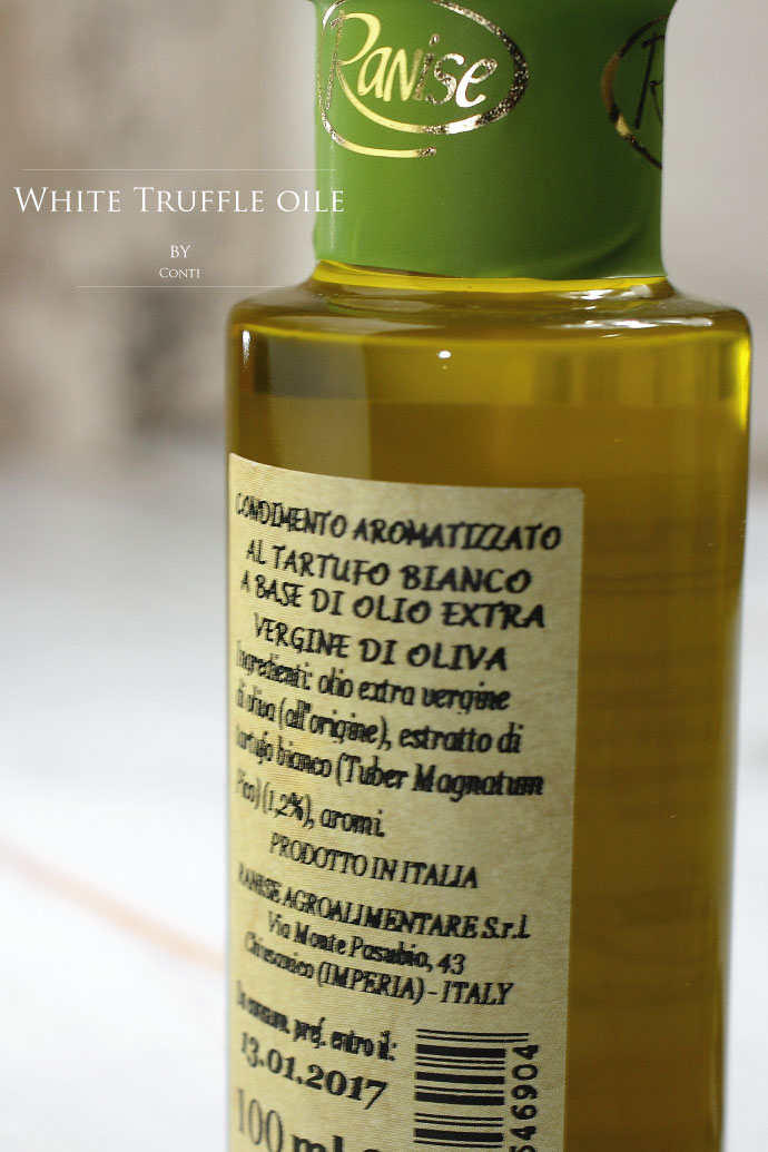 白トリュフ オリーブオイル ラニーゼ社 イタリア産 (Italian White Truffle olive oil by Ranise)